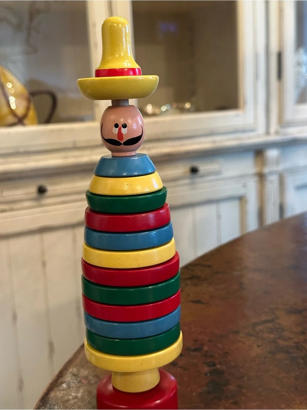 Vintage Brio Wood Stackable Toy